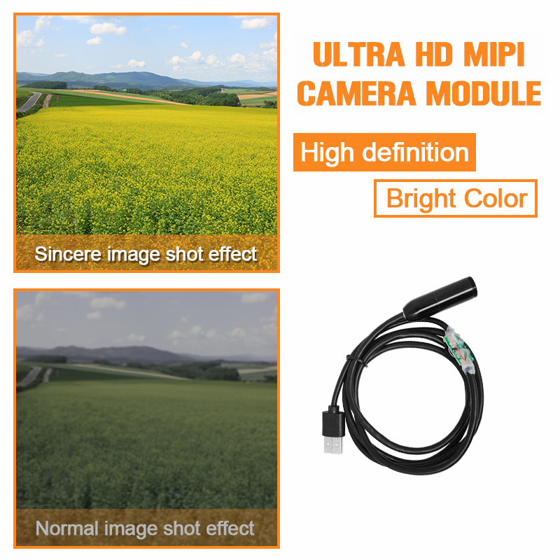 Industrial Medical 12MP Auto-Focus LED Endoscope Camera Module