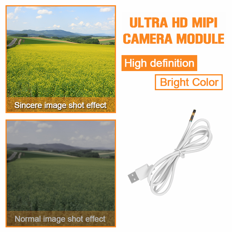 Industrial and Medical Led Integrated CMOS Endoscope Camera Bare Module
