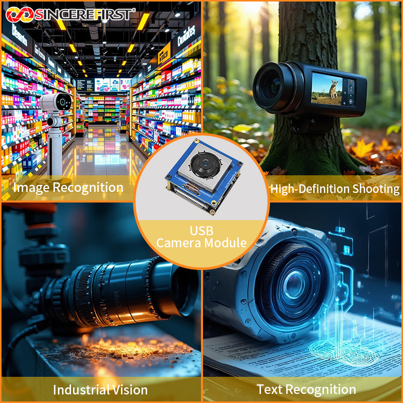 4K 60FPS High-Frame-Rate IMX283 CMOS Autofocus USB Camera Module
