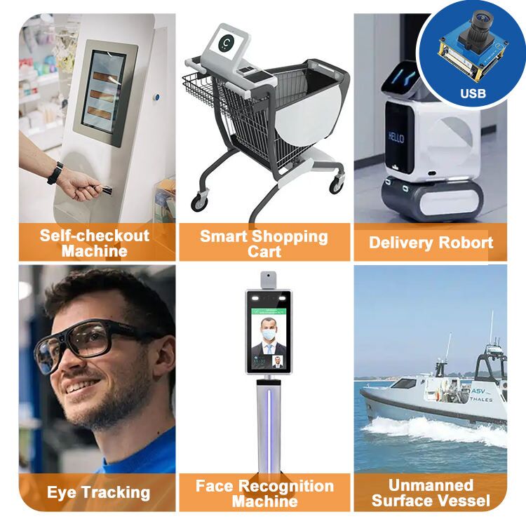 2MP 30FPS Dual Lens IR Face Recognition Camera Module