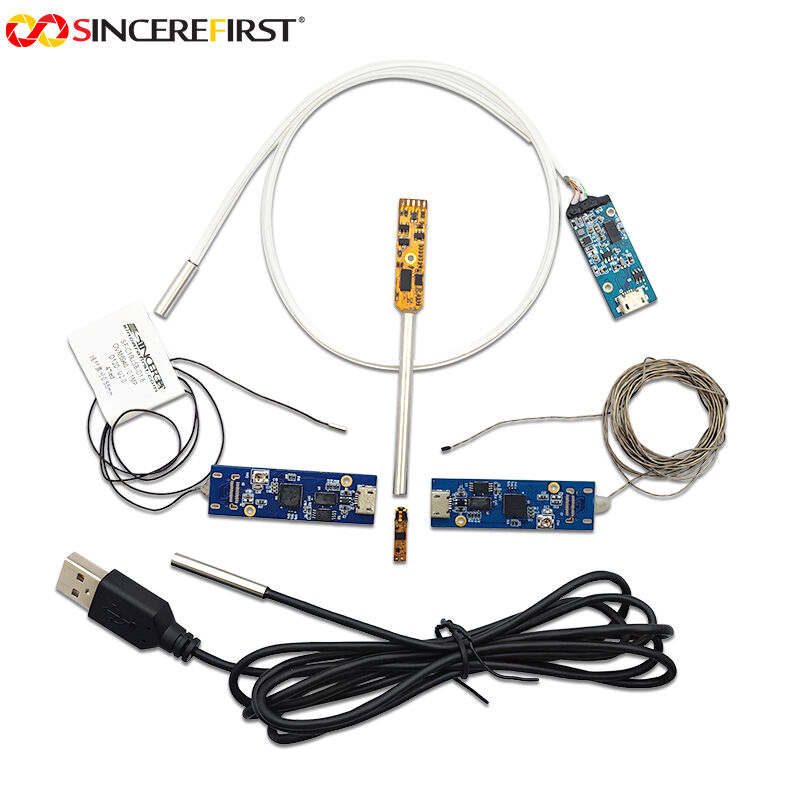 Dual-Lens USB Endoscope Camera for Forward and Side Wall Inspection